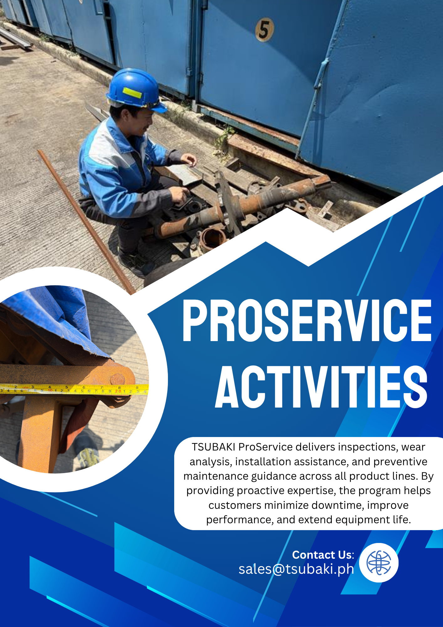Blue and White Modern Gutter Cleaning Service Flyer.png